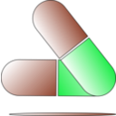 download Pills Icon clipart image with 135 hue color