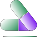 download Pills Icon clipart image with 270 hue color