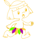download Indiesito Colombiano clipart image with 45 hue color