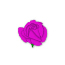 download Red Rose clipart image with 315 hue color