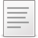 download Tango Format Justify Left clipart image with 270 hue color