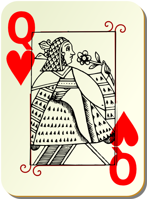 Guyenne Deck Queen Of Hearts