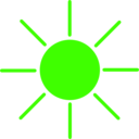 download Sun Yellow clipart image with 45 hue color