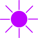 download Sun Yellow clipart image with 225 hue color