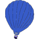 download Hot Air Balloon clipart image with 225 hue color