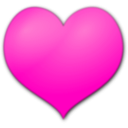 download Heart clipart image with 315 hue color