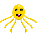download Paul The Octopus clipart image with 315 hue color