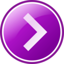 download Arrow Button Set clipart image with 90 hue color