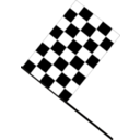 download Checkered Flag clipart image with 45 hue color