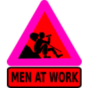 download Men At Work clipart image with 315 hue color