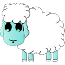 download Lamb clipart image with 135 hue color