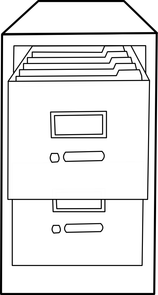 Classeur Ouvert Open File Cabinet