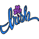 download Irish 5 clipart image with 180 hue color