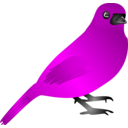 download Bird clipart image with 180 hue color