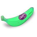 download Shiny Banana clipart image with 90 hue color
