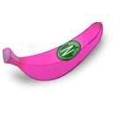 download Shiny Banana clipart image with 270 hue color