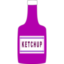 download Ketchup Bottle clipart image with 315 hue color