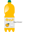 download Apple Spritzer Bottle clipart image with 45 hue color