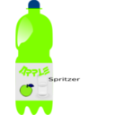 download Apple Spritzer Bottle clipart image with 90 hue color