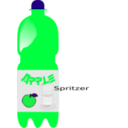 download Apple Spritzer Bottle clipart image with 135 hue color