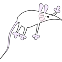 download Mouse clipart image with 270 hue color