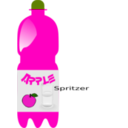download Apple Spritzer Bottle clipart image with 315 hue color