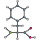 download Phenylalanine Amino Acid clipart image with 315 hue color