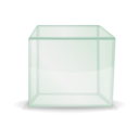 download Transparent Cube clipart image with 315 hue color