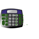 download Calculator clipart image with 225 hue color