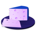 download Cheese clipart image with 225 hue color