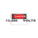 Danger 13 200 Volts Alt 2