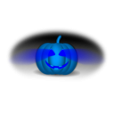 download Pumpkin Halloween clipart image with 180 hue color