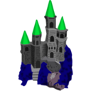 download Castle Color clipart image with 135 hue color