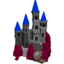 download Castle Color clipart image with 225 hue color