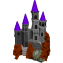 download Castle Color clipart image with 270 hue color