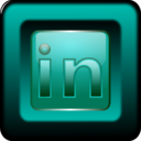 download Logo Linkedin clipart image with 135 hue color