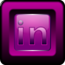 download Logo Linkedin clipart image with 270 hue color