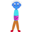 download Read clipart image with 180 hue color