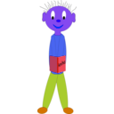download Read clipart image with 225 hue color