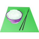 download Pot With Rice clipart image with 90 hue color