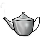 download Metal Tea Pot clipart image with 180 hue color
