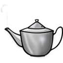 download Metal Tea Pot clipart image with 225 hue color