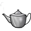 download Metal Tea Pot clipart image with 270 hue color