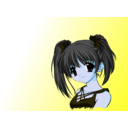 download Watia Girl clipart image with 180 hue color