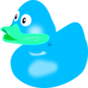 download Bath Duck clipart image with 135 hue color