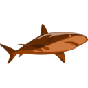 download Shark Pure clipart image with 180 hue color
