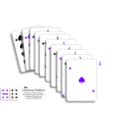 download Escalera De Poker clipart image with 270 hue color