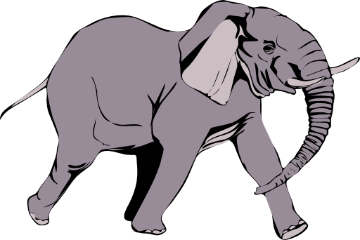 Architetto Elefante In Corsa