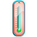download Thermometer clipart image with 135 hue color