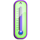 download Thermometer clipart image with 225 hue color